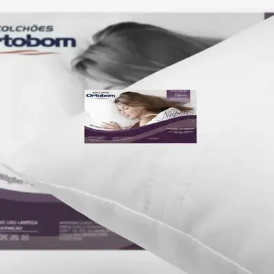 foto de Travesseiro De Cabeça Ortobom Nápoles Inodoro 100% Conforto