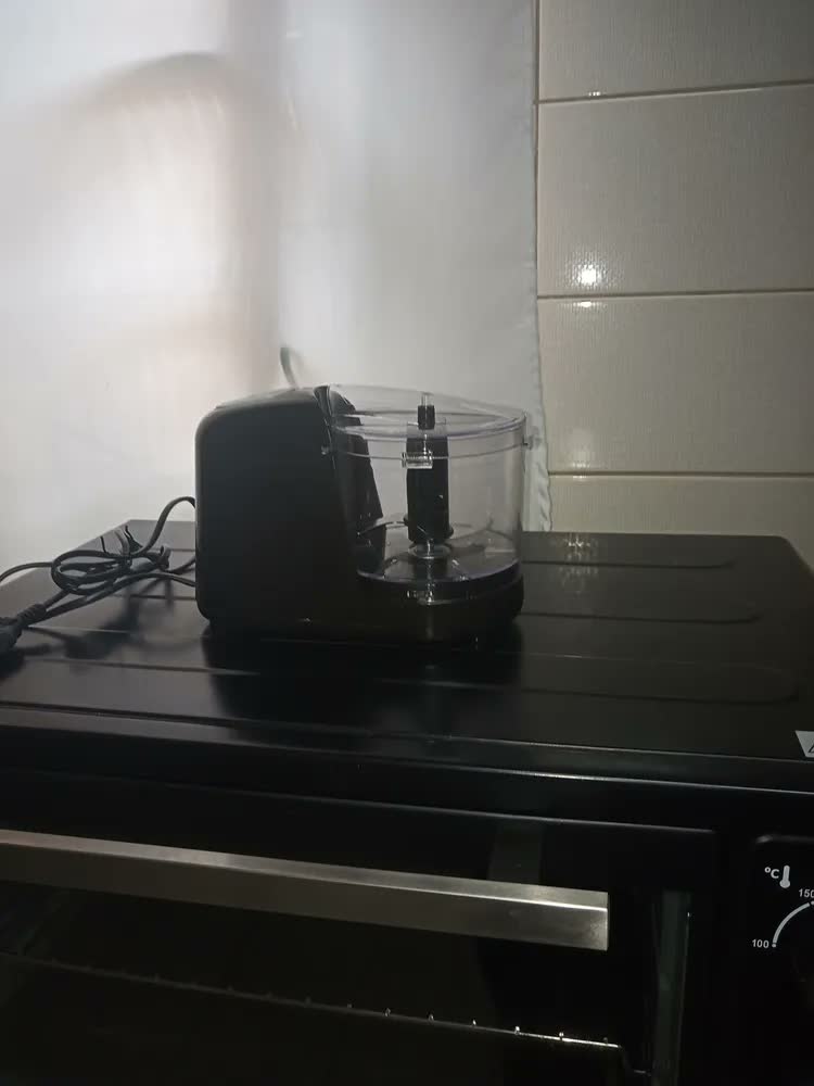 foto de Multiprocessador Mallory cozinha alimento triturador eletrico multiprocessador B91202372 150W preto