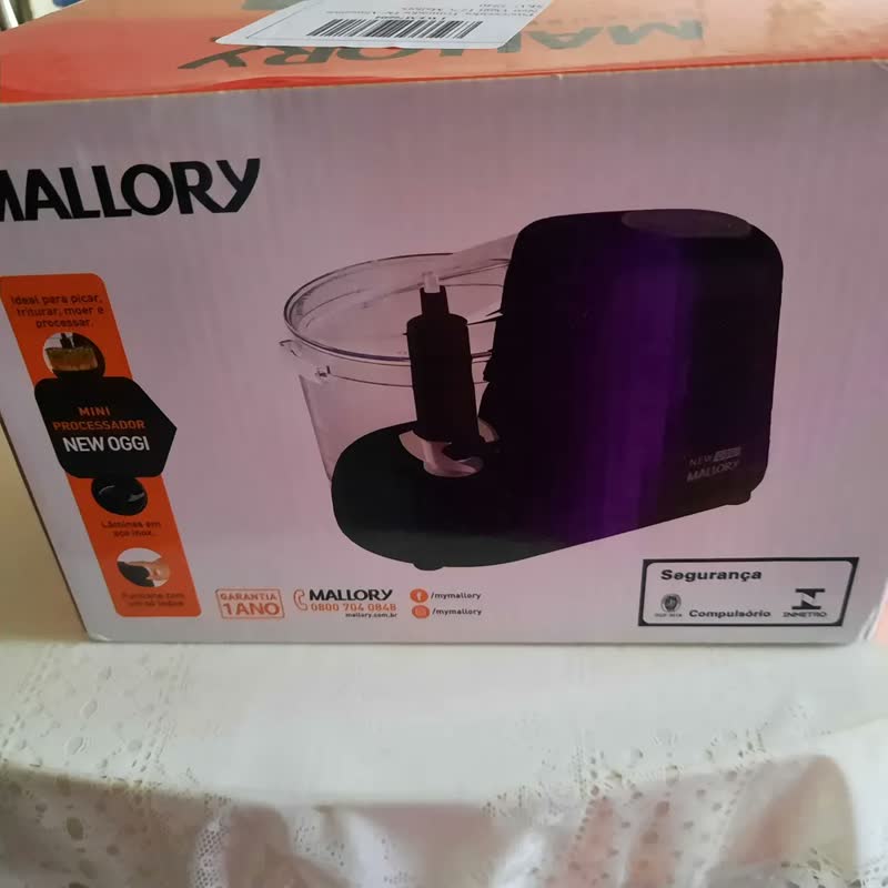 foto de Multiprocessador Mallory cozinha alimento triturador eletrico multiprocessador B91202372 150W preto