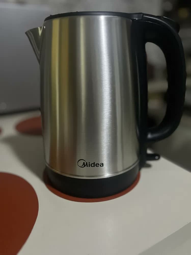 foto de Chaleira Elétrica Inox EKA23X2 Com Visor Cinza Midea 220v
