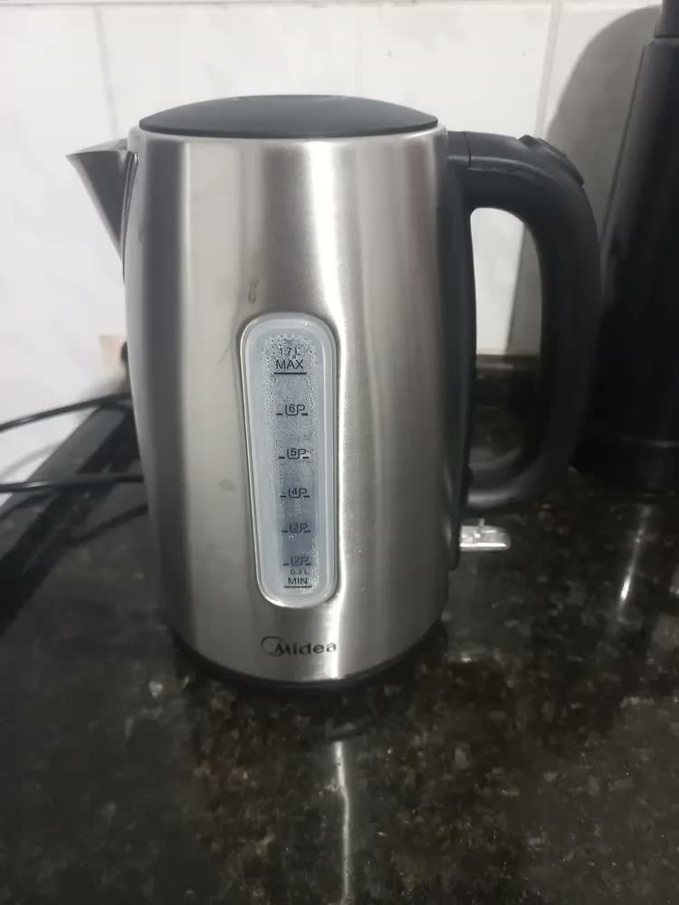 foto de Chaleira Elétrica Midea Double Display 1,7l Eka23x1inox Cor Inox