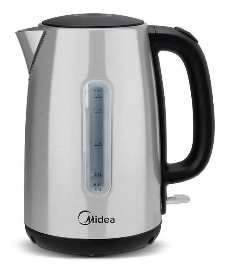 Chaleira Elétrica Midea Double Display 1,7l Eka23x1inox Cor Inox