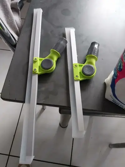 foto de Kit 2 Rodo Mágico Silicone Daxxen Multiuso Pisos Vidro Akora