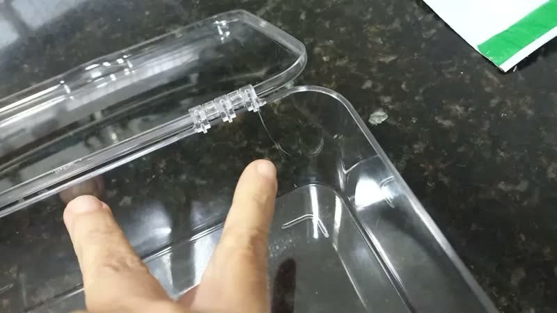 foto de Caixa Organizadora Transparente Grande Para Remédios Transparent