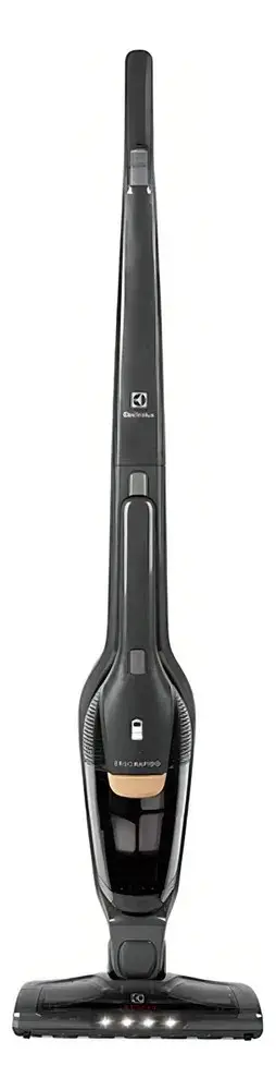 foto de Aspirador de Pó Vertical Sem Fio Electrolux Ergorapido 2 em 1 Luz LED até 30 min Cinza (ERG24C) Bivolt