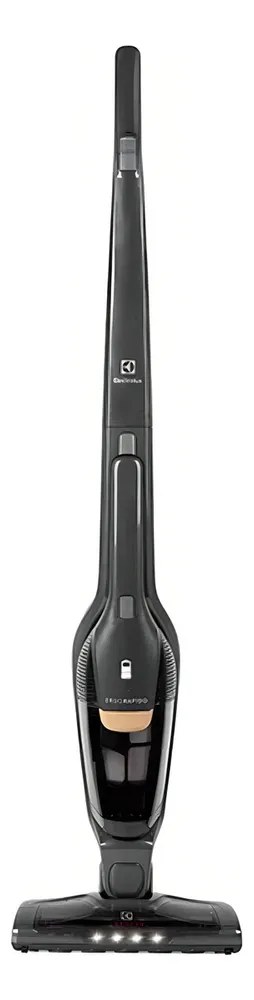 Aspirador de Pó Vertical Sem Fio Electrolux Ergorapido 2 em 1 Luz LED até 30 min Cinza (ERG24C) Bivolt