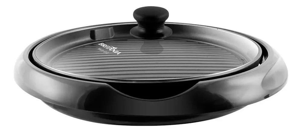 Multi Grill Britânia Bpe02 Revestimento Antiaderente 110v - Preto