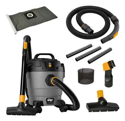 foto de Aspirador Pó E Água Soprador Wap Gtw 10 Maré 1400w Cor Cinza