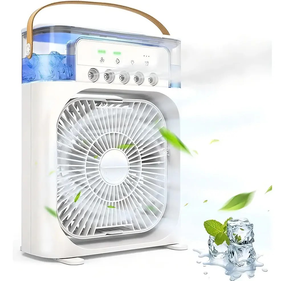 Climatizador Portátil SAYONARA Frio 600ml USB Branco Silencioso 3 Velocidades