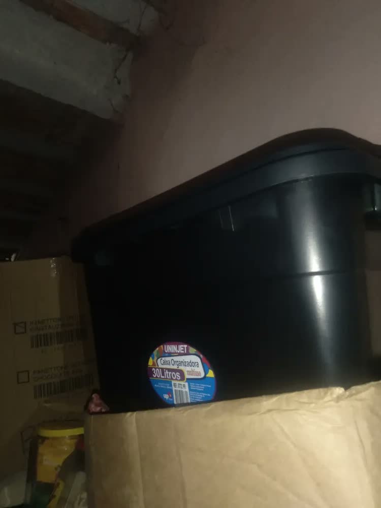 foto de Caixa Organizadora Uninjet 30 Litros Preta
