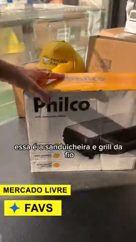 vídeo do produto
