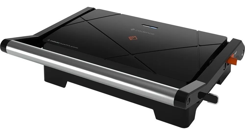 Grill Multiuso Contrast 1000w Grl616 Cadence Cor Preto
