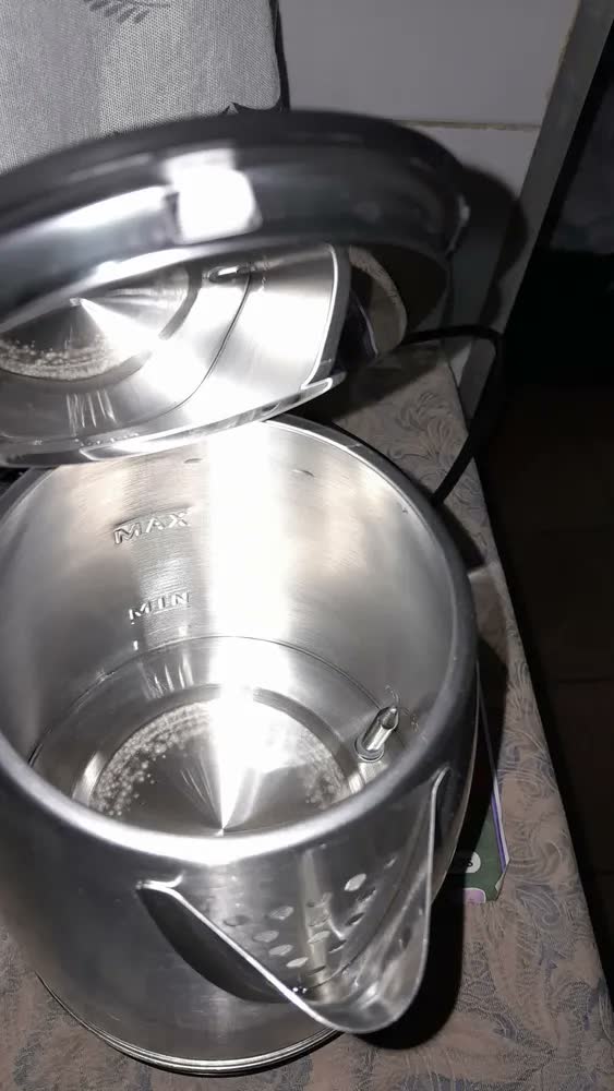 foto de Chaleira Elétrica Bch07i 1,8l Temp Control Inox Britânia Prateado