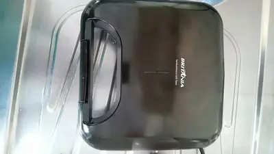 foto de Grill E Sanduicheira Bgr01p Toast Preto 750w Britânia Preto