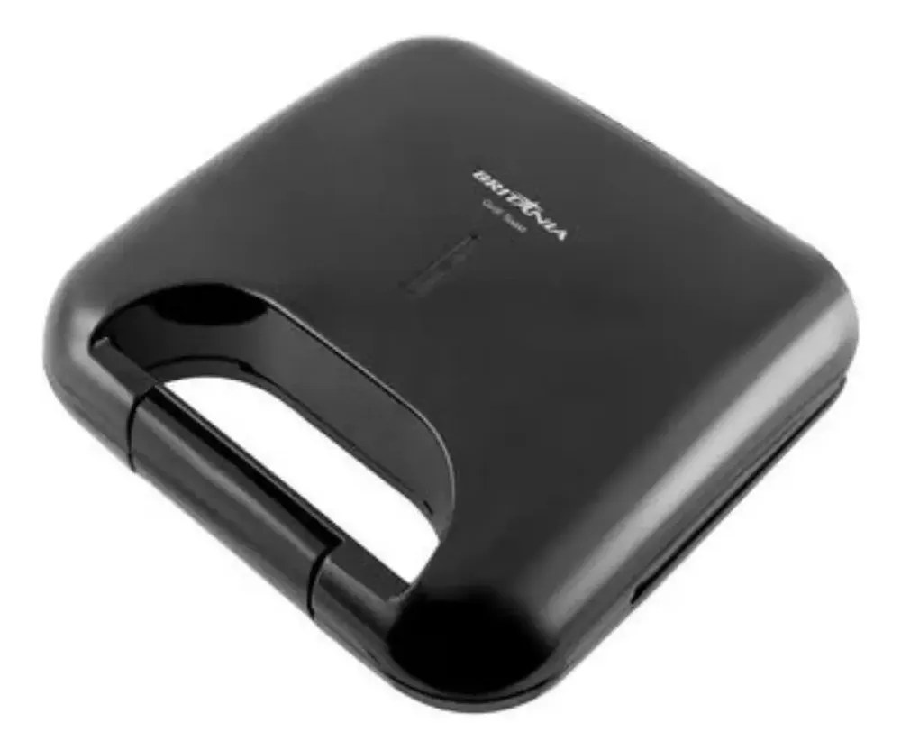 Grill E Sanduicheira Bgr01p Toast Preto 750w Britânia Preto