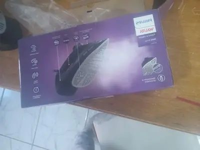 foto de Ferro A Vapor Série 5000 Dst5040 Preto Philips Walita Preto