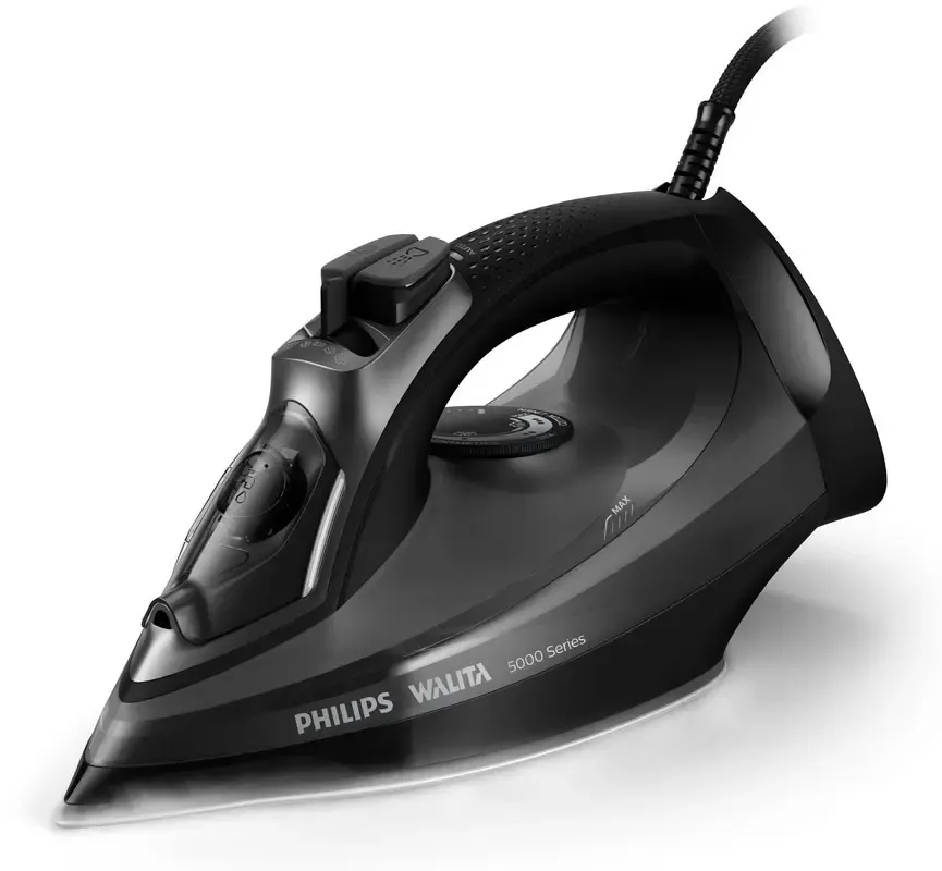 Ferro A Vapor Série 5000 Dst5040 Preto Philips Walita Preto