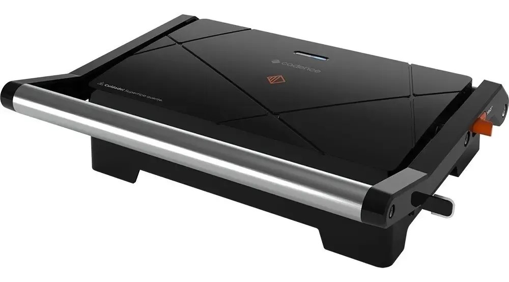 Grill Multiuso Contrast 1000w Grl616 Cadence Cor Preto