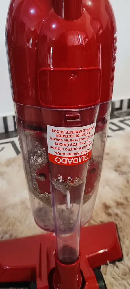 foto de Aspirador De Pó Bas1500v Vertical Ciclone 1400w Britânia Cor Vermelho