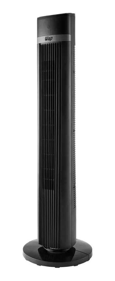 foto de Ventilador Torre AIR SILENCE WAP Silencioso Oscilante com Controle Remoto 4 Velocidades e Desligamento Automático