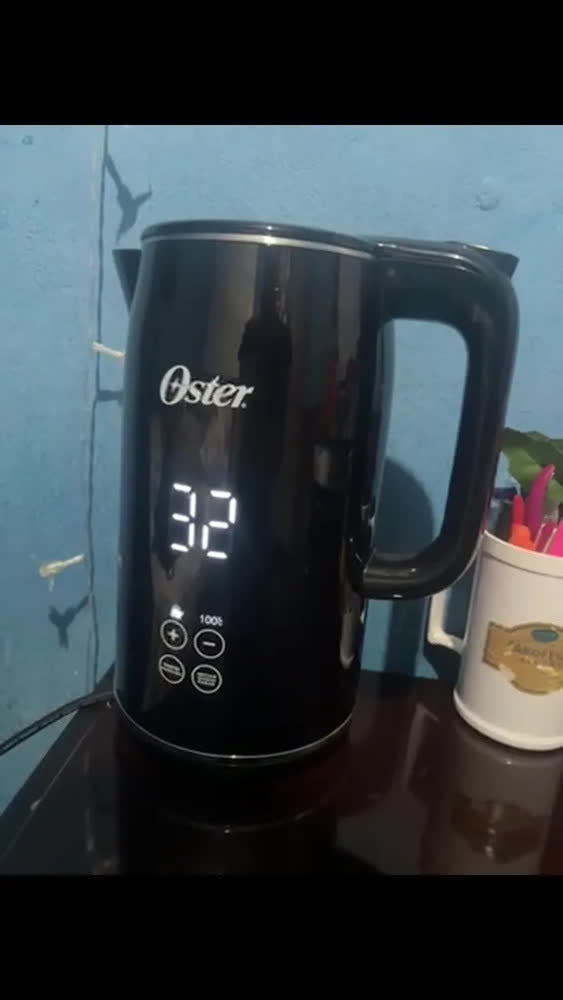 foto de Chaleira Digital Oster 1,7l Com Controle De Temperatura Voltagem