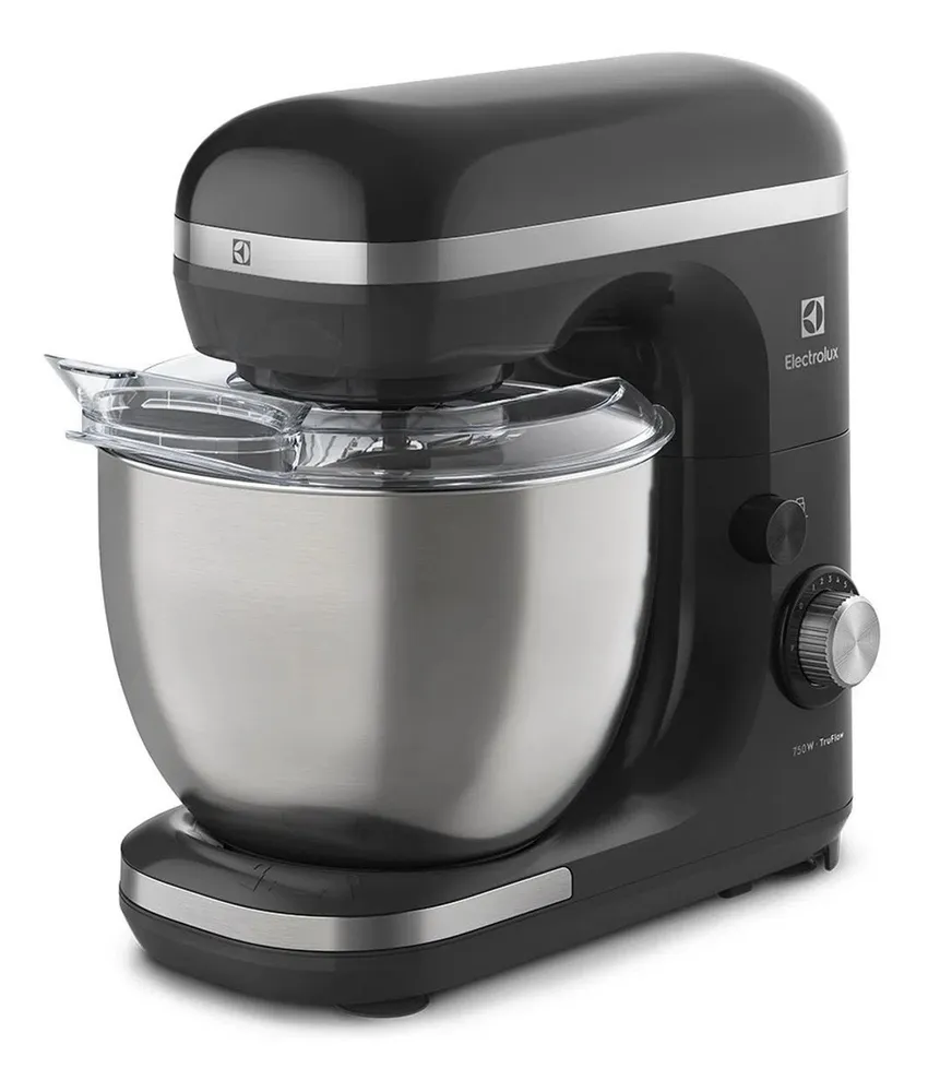 BATEDEIRA PLANETÁRIA ELECTROLUX 750W CINZA EXPERIENCE COM TIGELA INOX 5L 220V EKM40