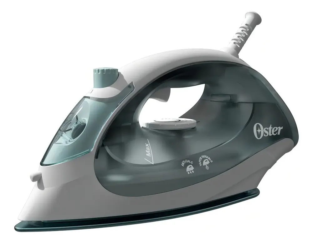 Ferro Passar Oster Roupa Elétrico Vapor Antiaderente Verde Cor Verde-escuro