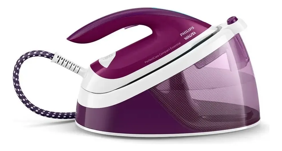 Ferro A Vapor Philips Walita Perfectcare Compact Essential Cor Violeta Voltagem