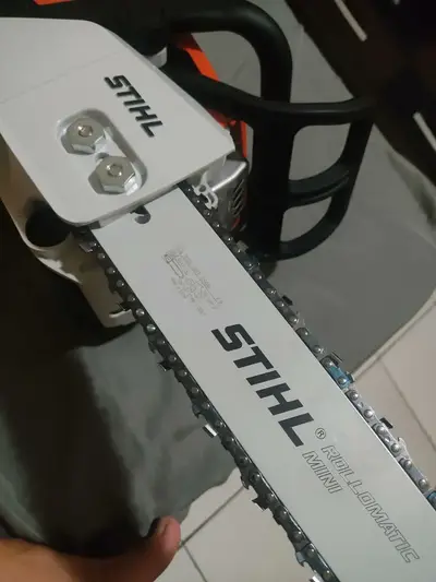 foto de Motosserra Á Gasolina Stihl 31.8cc Ms 180 2.0cv Cor Laranja-claro