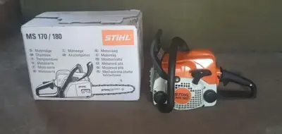 foto de Motosserra Á Gasolina Stihl 31.8cc Ms 180 2.0cv Cor Laranja-claro