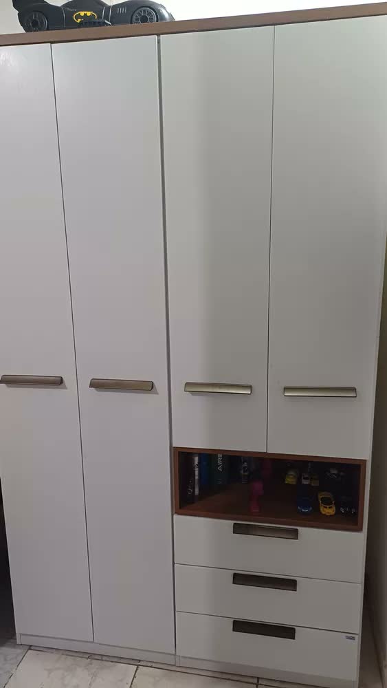 foto de Guarda Roupa Casal 8 Portas 6 Gavetas Master Com Espelho E
