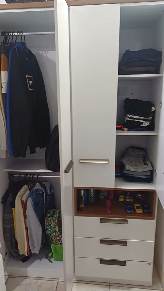 foto de Guarda Roupa Casal 8 Portas 6 Gavetas Master Com Espelho E