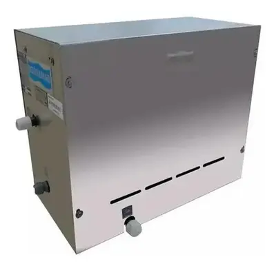 foto de Gerador Vapor Inox Sauna 6kw Quadro Analógico Sodramar