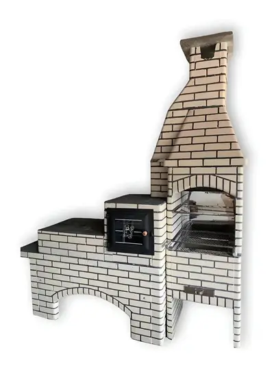 foto de Trio Colonial Churrasqueira 60 Cm + Forno E Fogão Lenha A