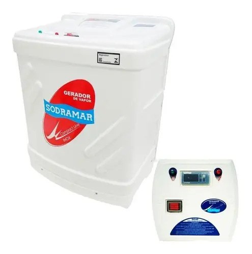 Gerador Vapor Sauna Sodramar 9 Kw + Quadro Digital