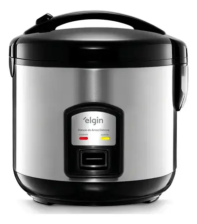 foto de Panela Arroz Eletrica 10 Xicaras Inox 700w Rizzo Elgin