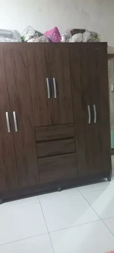 foto de Guarda Roupa Lia 6 Portas Capuccino Móveis Arapongas