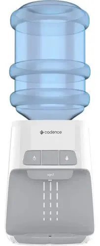 foto de Bebedouro de mesa Cadence gela água refrigerado elétrico galão aguô BEB110 branco
