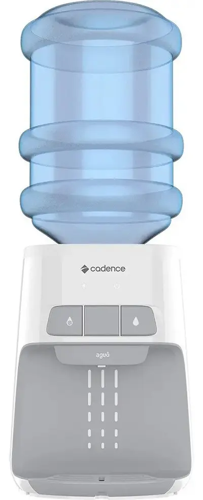 foto de Bebedouro de mesa Cadence gela água refrigerado elétrico galão aguô BEB110 branco