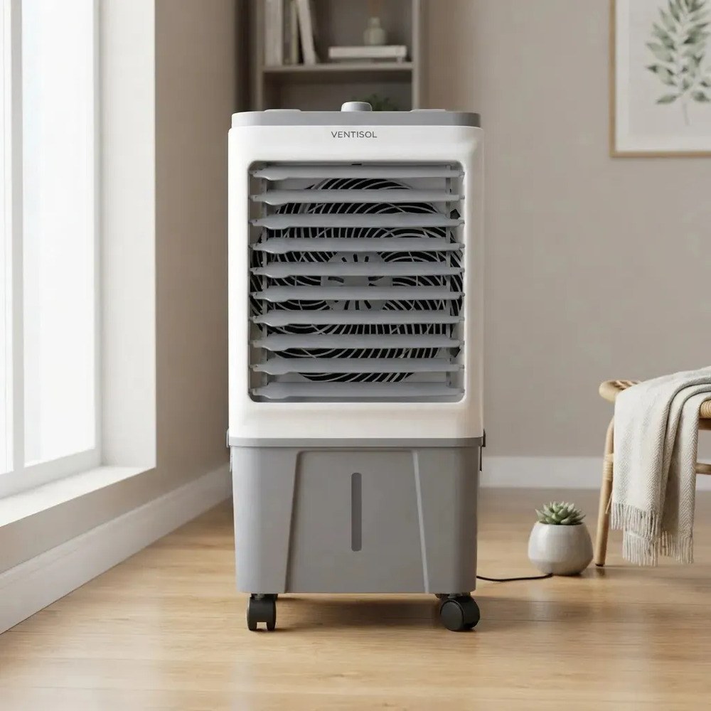 Climatizador Ar Frio Portátil Evaporativo 16 Litros Umidificador Ventisol Clin 16