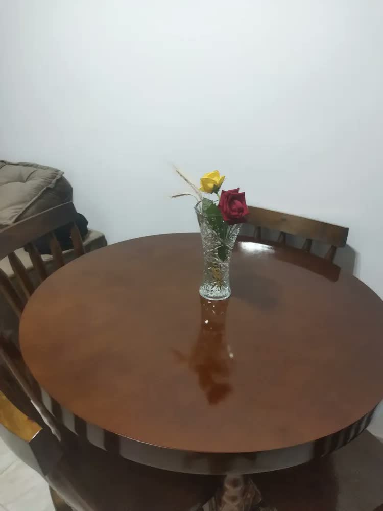 foto de Vaso De Vidro Grande 23cm Flores Decoração Sala Mesa Festas