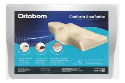 foto de Travesseiro Ortobom conforto anatômico