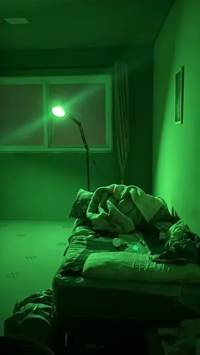 foto de Luminária De Piso Dapon FL0BK Abajur Articulada Pedestal De Chão Cor Preto