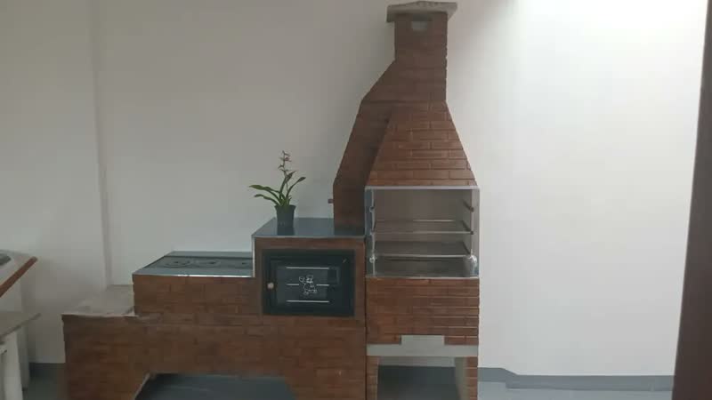 foto de Trio Pré Moldado Inóx Churrasqueira / Fogão / Forno