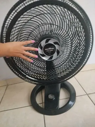 foto de Ventilador Bvt500 2 Em 1 Maxx Force 6 Pás 176w Britânia 60 Cm 60 Preto Plástico 6