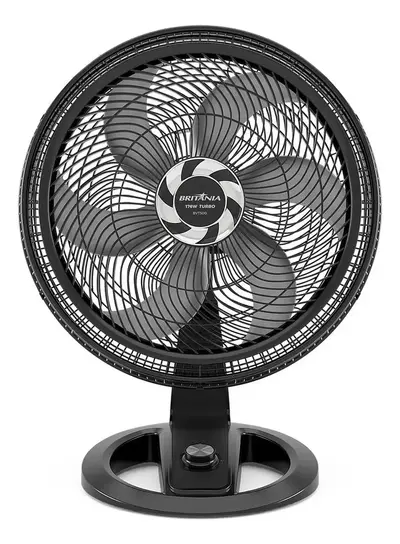 foto de Ventilador Bvt500 2 Em 1 Maxx Force 6 Pás 176w Britânia 60 Cm 60 Preto Plástico 6