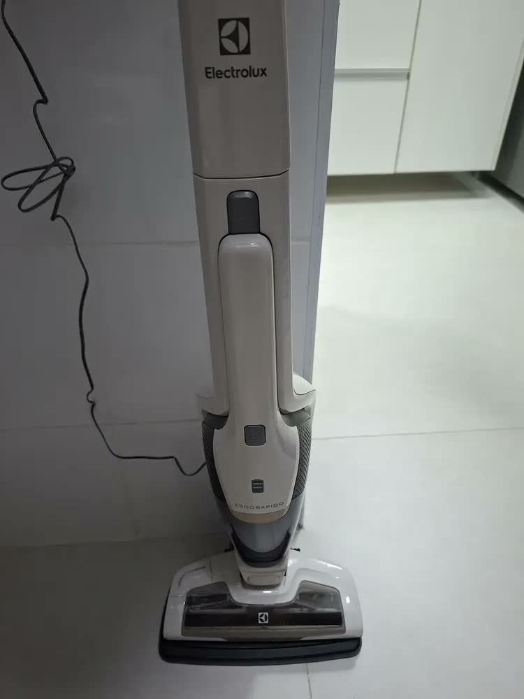 foto de Aspirador De Pó Vertical Electrolux Ergorapido 2 Em 1 Branco