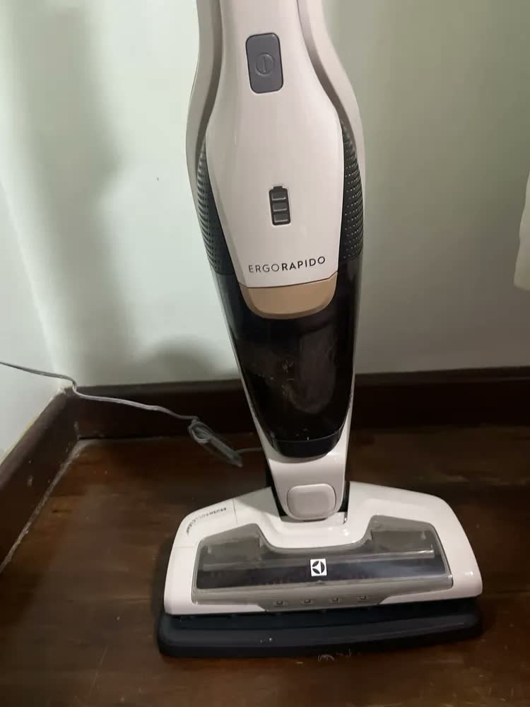 foto de Aspirador De Pó Vertical Electrolux Ergorapido 2 Em 1 Branco