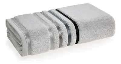 foto de Toalha De Banho Gigante Lumina Karsten 150x86cm Cor Mineral