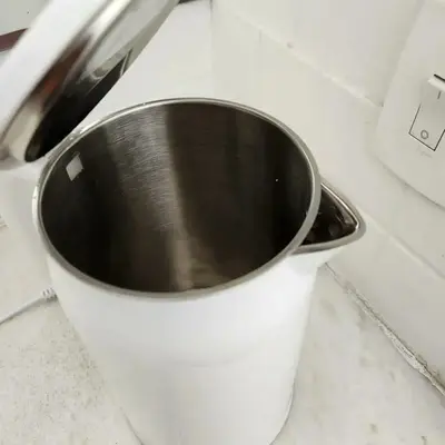 foto de Chaleira Elétrica 1,7l Gaabor 1500w Aço Inox E Cabo Retrátil Cor Branco